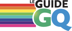 Logo LE GUIDE noir GQ couleur